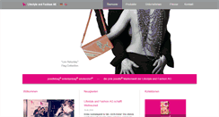 Desktop Screenshot of lifestyleandfashion.com